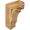 Ekena Millwork Imperial Arts & Crafts Rough Sawn Bracket, Western Red Cedar, 6"W x 18"D x 22"H BKT06X18X22IMP03RWR - alternate 1